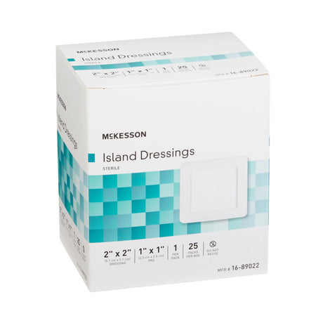 McKesson Island Dressing, Square Sterile - 16-89022 - LL Medico