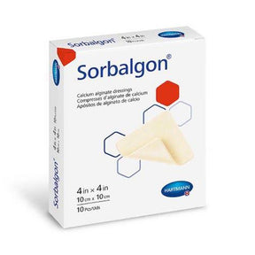 Hartmann Sorbalgon Alginate Dressing, 4 x 5 Inch
