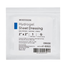 McKesson Hydrogel Wound Dressing Sheet, Sterile — 2" x 2"