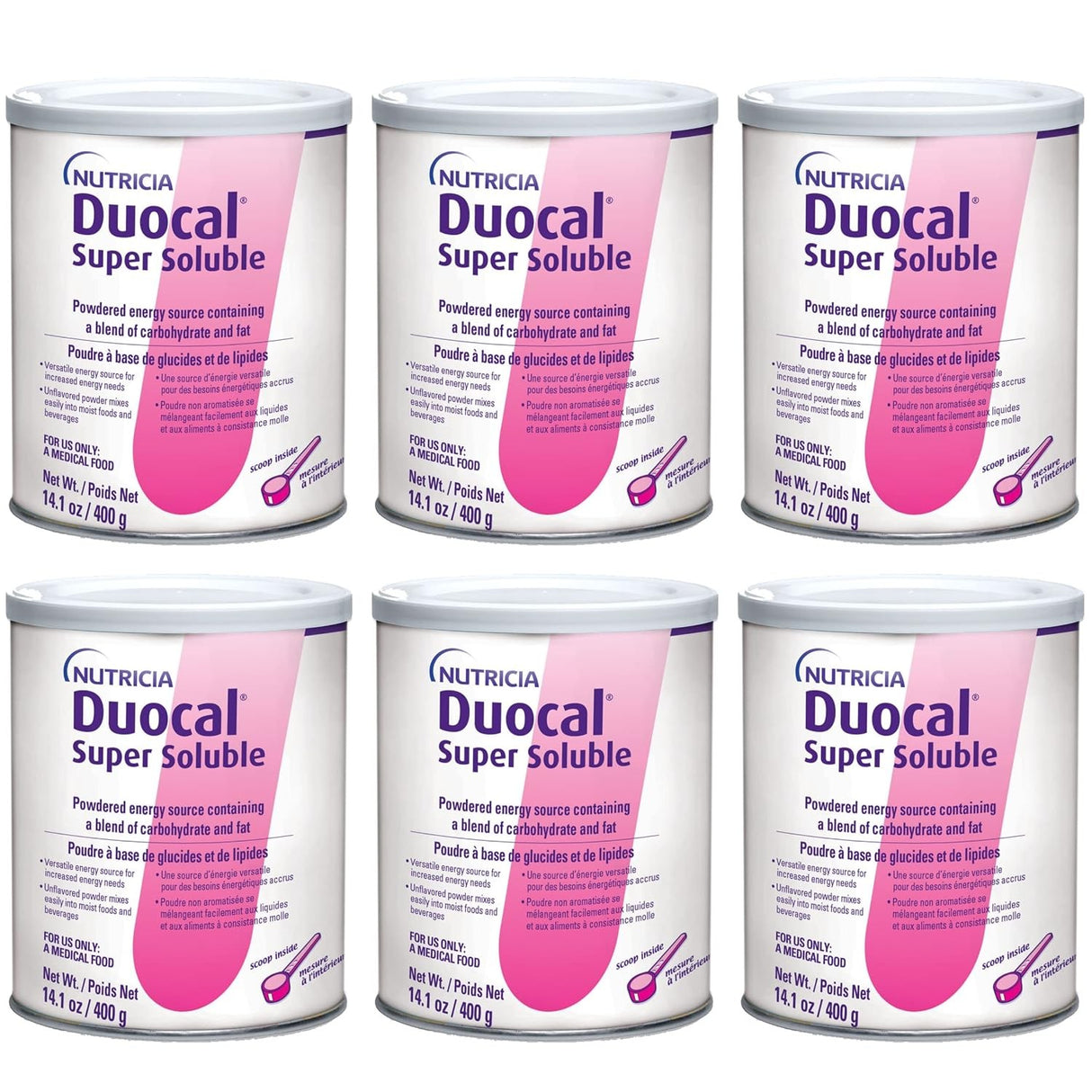 Duocal Oral Supplement Powder, Unflavored, 14 oz