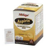 Medique Aspirin Pain Relief, 325 mg, Tablet, Unit-Dose Packets of 2 - 200 count - LL Medico