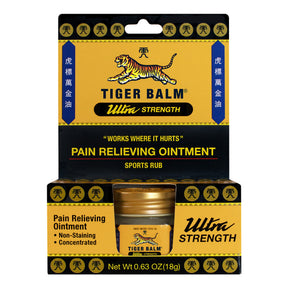 Tiger Balm Ultra Strength Pain Relieving Ointment, Camphor / Menthol 11%, 18 Gram - 49906031510 - LL Medico