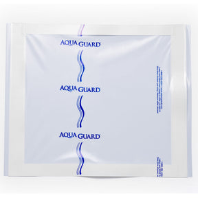 AquaGuard Shower Sheet, IV Site Barrier Protector, 10 x 12", Clear, Polyethylene / Adhesive, NonSterile - 50011-CSE-Single - LL Medico