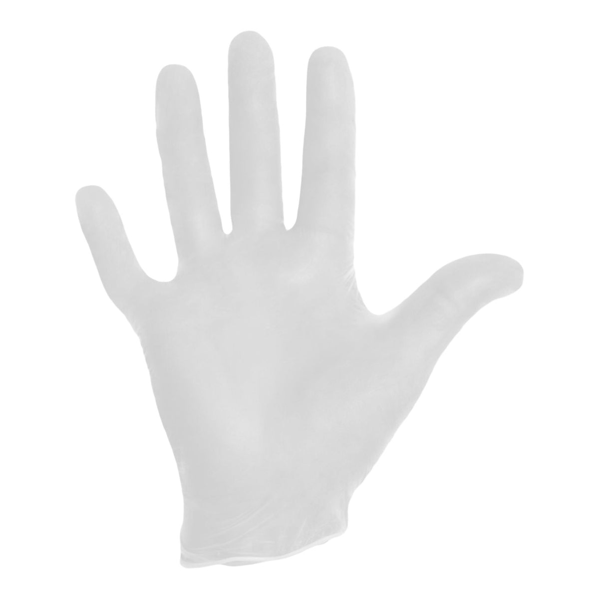 Halyard Vinyl Exam Gloves, White, Powder-Free