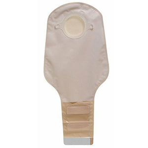 Sur-Fit Natura Two-Piece Colostomy Pouch, Drainable, Transparent, 2.25" Flange, 12" Length, Box of 10 - 411266 - LL Medico