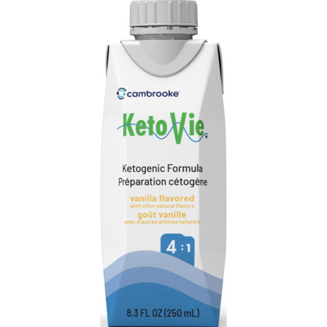 Cambrooke KetoVie 4:1 Nutrition Shake, Vanilla, 8.3 oz