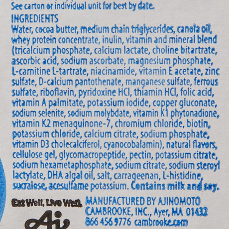 Cambrooke KetoVie 4:1 Nutrition Shake, Vanilla, 8.3 oz