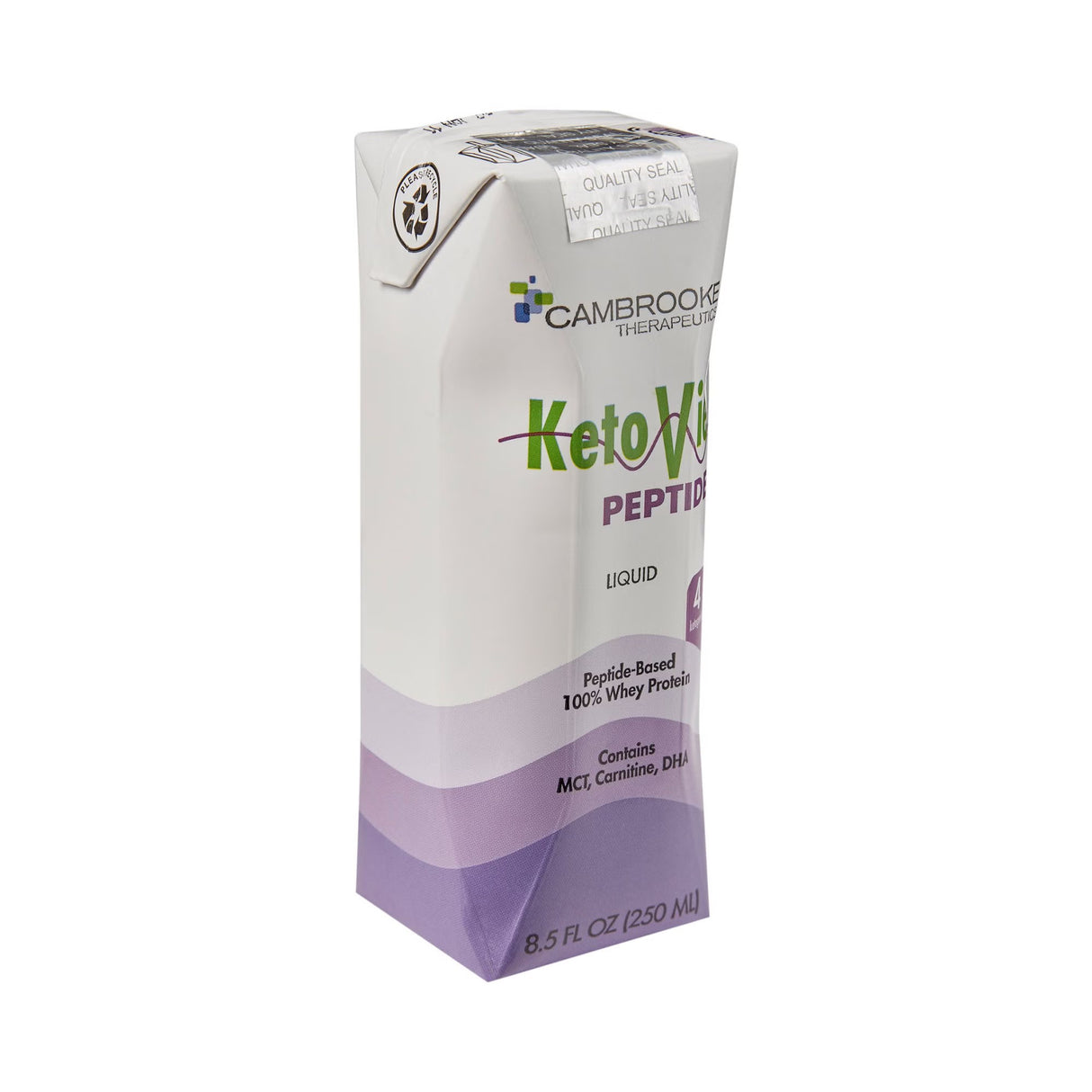 KetoVie Peptide 4:1 Oral Supplement, Unflavored Liquid, 8.5 oz