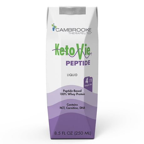 Cambrooke KetoVie 4:1 Liquid Oral Supplement, Unflavored, 8.5 oz