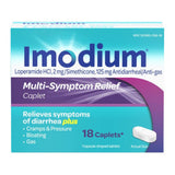 Imodium Multi-Symptom Relief Caplets, Loperamide HCl 2 mg / Simethicone 125 mg, Anti-Diarrheal - 50580033818 - LL Medico