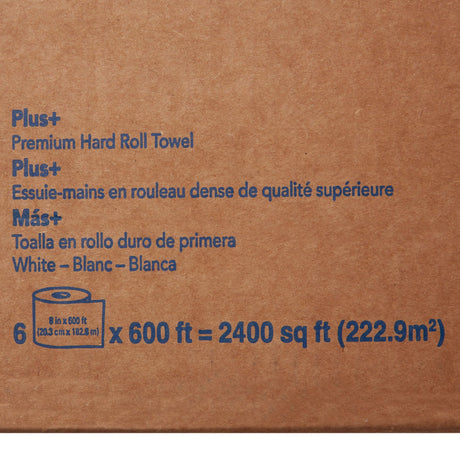Scott Essential Paper Towel, White, Hardwound Roll, 8" x 600' - 50606 - LL Medico