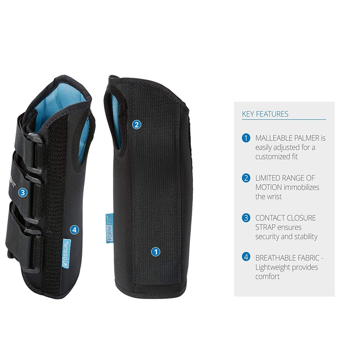 Ossur Exoform Right Wrist Brace