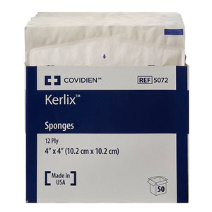 Cardinal Health Kerlix Sterile USP Type VII Fluff Dressing, 4 x 4 Inch, 12-Ply