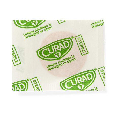 Curad Plastic Spot Adhesive Bandages, 4-Sided Seal, 7/8" (100 Count) - NON25501 - LL Medico