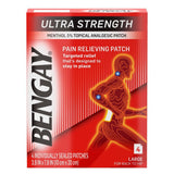Bengay Ultra Strength Pain Relieving Patch, Menthol 5%, Large Size - 510814900 - LL Medico