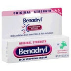 Benadryl Original Strength Itch Stopping Cream, Diphenhydramine HCl, 1% - 0.1%, 1 oz Tube - 511716200 - LL Medico