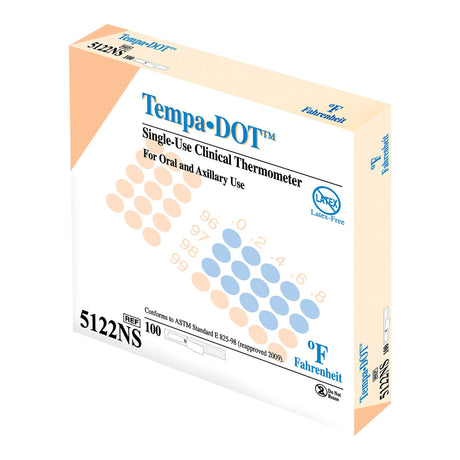 Tempa-DOT Disposable Oral Thermometer