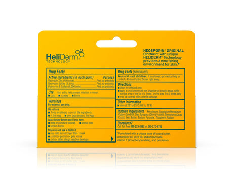 Neosporin Original Triple Antibiotic Ointment, First Aid, 1 oz Tube - 512373700-Single - LL Medico
