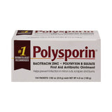 Polysporin First Aid Antibiotic Ointment, Bacitracin - Polymyxin B, 0.9 g Individual Packet - 512381300 - LL Medico