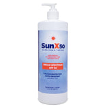 SunX50 Sunscreen Lotion, Broad Spectrum SPF 50, 32 oz Bottle