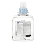 Purell Advanced Green Certified Instant Hand Sanitizer Foam, LTX-12 Refill, 1200 mL, Case of 4