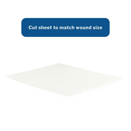 McKesson Calcium Alginate Dressing Sheet, Sterile, 4" x 8"