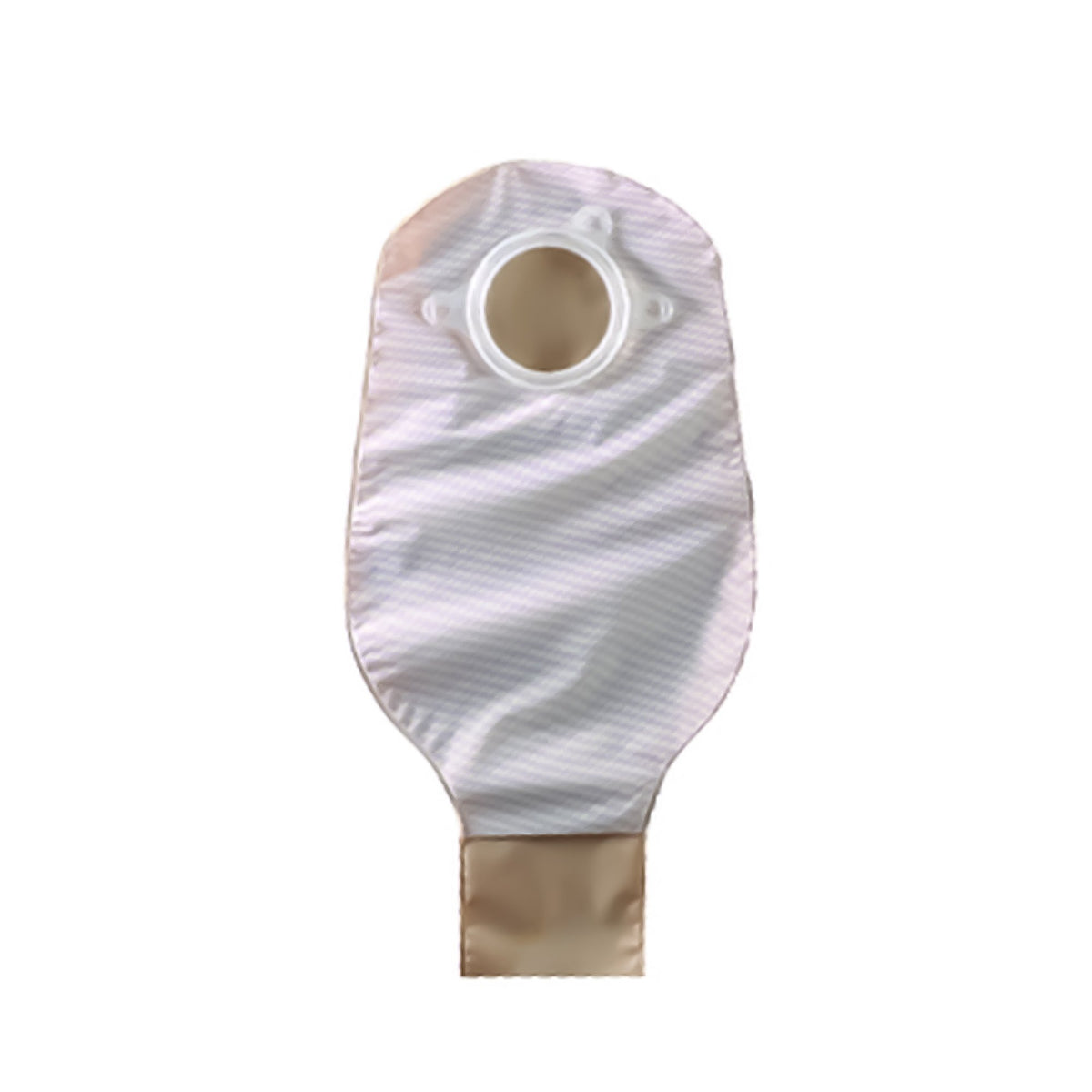 Sur-Fit Natura Two-Piece Colostomy Pouch, Drainable, Transparent, 12" Length - 401510 - LL Medico