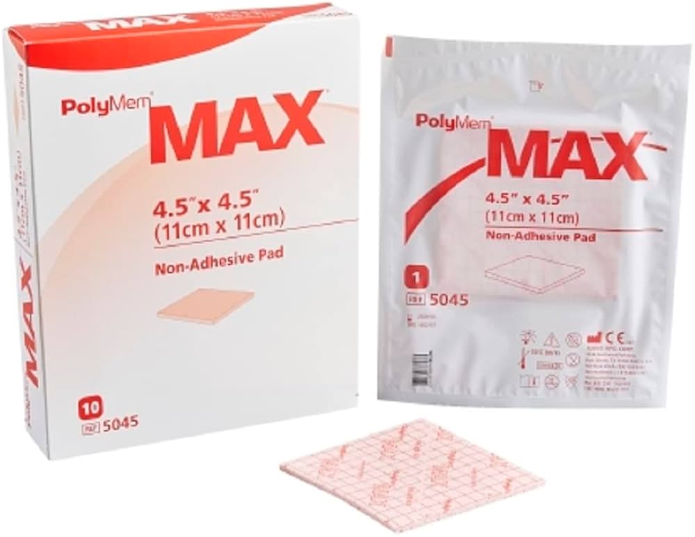 Polymem Nonadhesive Dressing, Medium