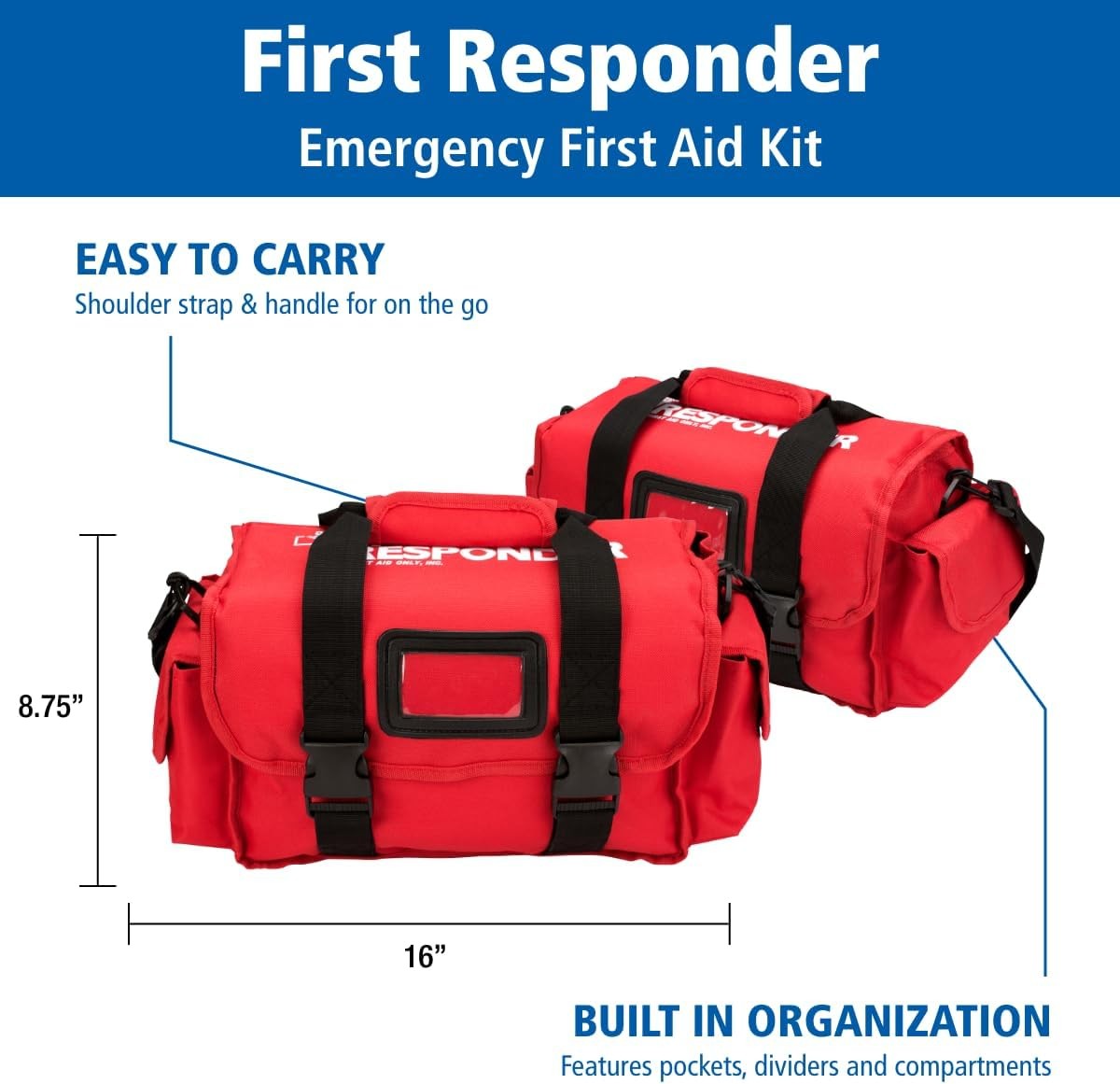 First Aid Only 24-Person First Responder Kit