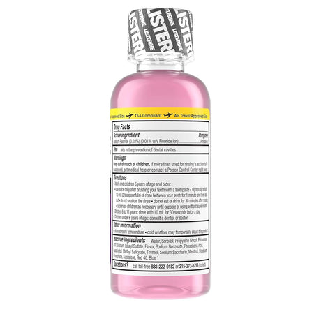 Listerine Total Care Zero Alcohol Anticavity Fluoride Mouthwash, Fresh Mint, 3.2 fl oz