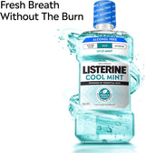 Listerine Cool Mint Mouthwash, Alcohol Free, Mild Mint - 524283000 - LL Medico