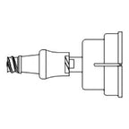 Pneupac PEEP-Keep Dual-Axis Swivel Adapter