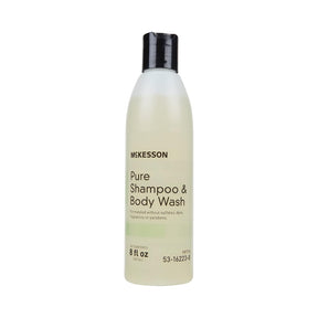 McKesson Pure Shampoo & Body Wash, Unscented, 8 fl oz