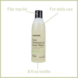 McKesson Pure Shampoo & Body Wash, Unscented, 8 fl oz