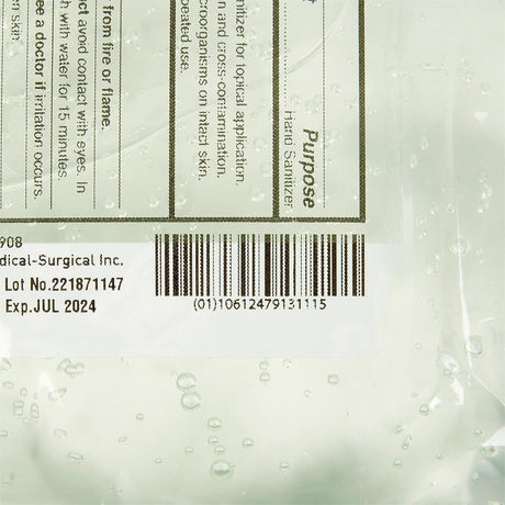McKesson Premium Hand Sanitizer Gel with Aloe, 1000 mL