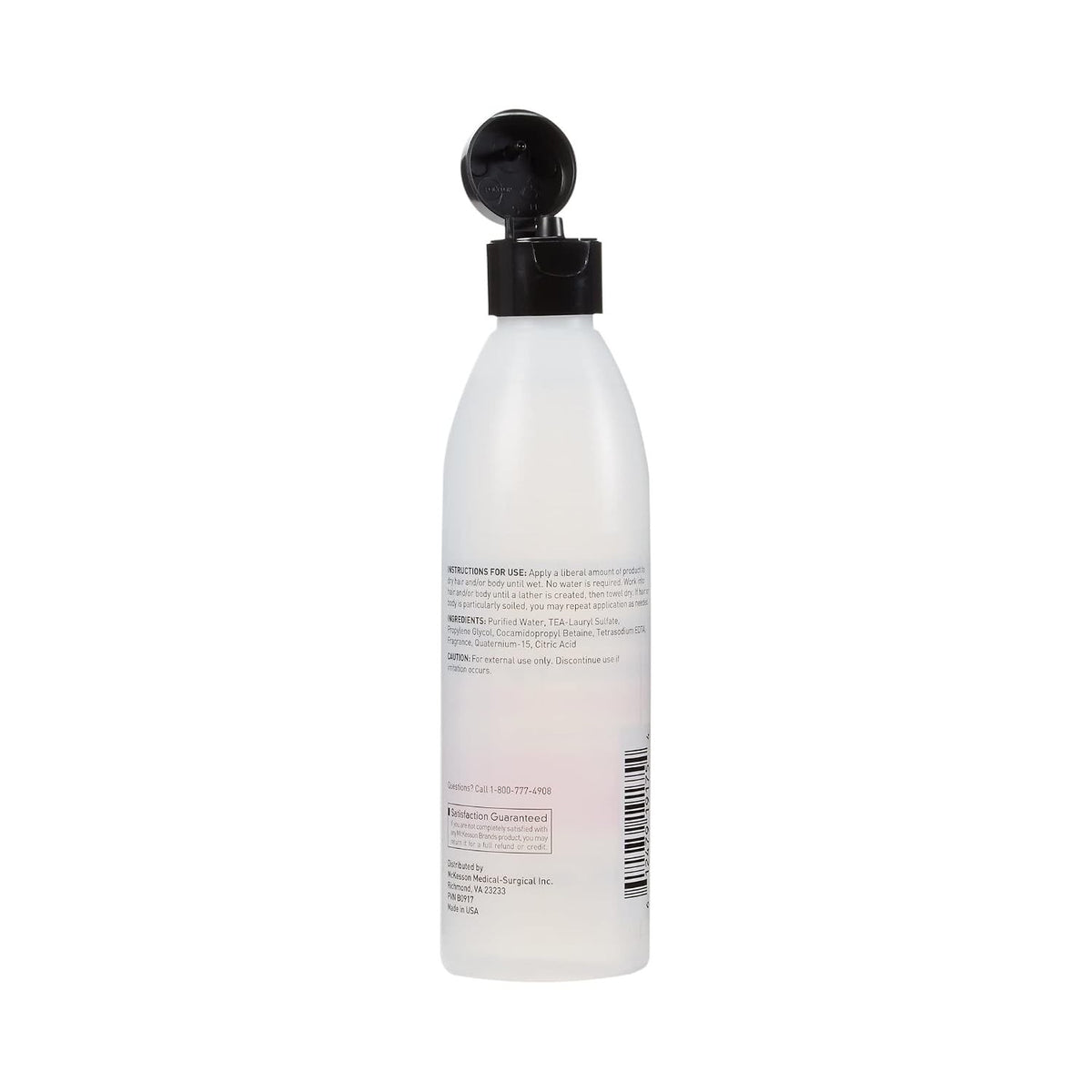 McKesson Shampoo & Body Wash, Rinse-Free, Light Floral, 8 oz