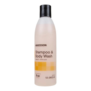 McKesson Shampoo & Body Wash, Apricot with Aloe, 8 oz