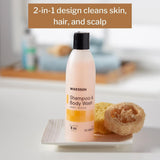 McKesson Shampoo & Body Wash, Apricot with Aloe, 8 oz