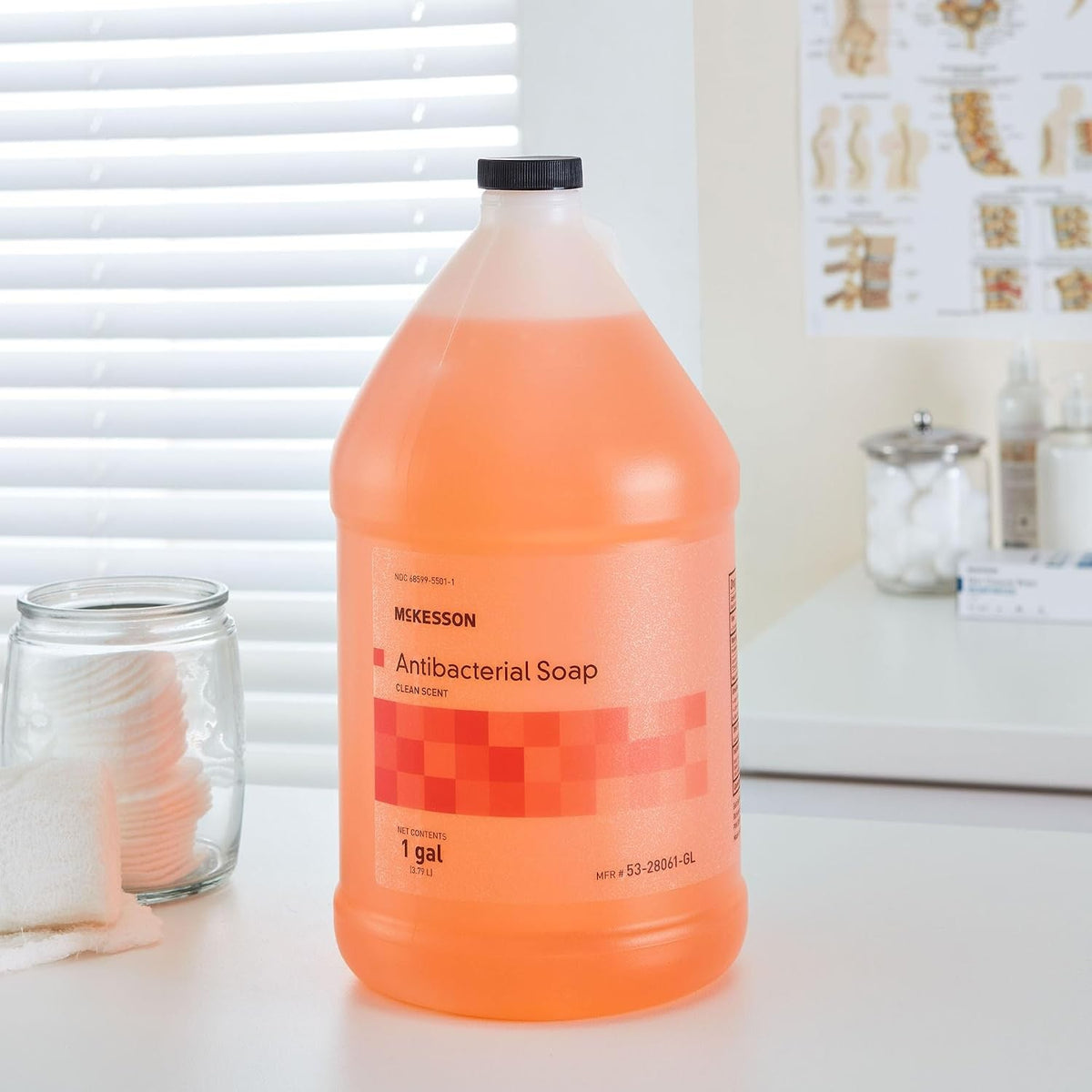 McKesson Antibacterial Soap Liquid, Clean Scent, 1 gal