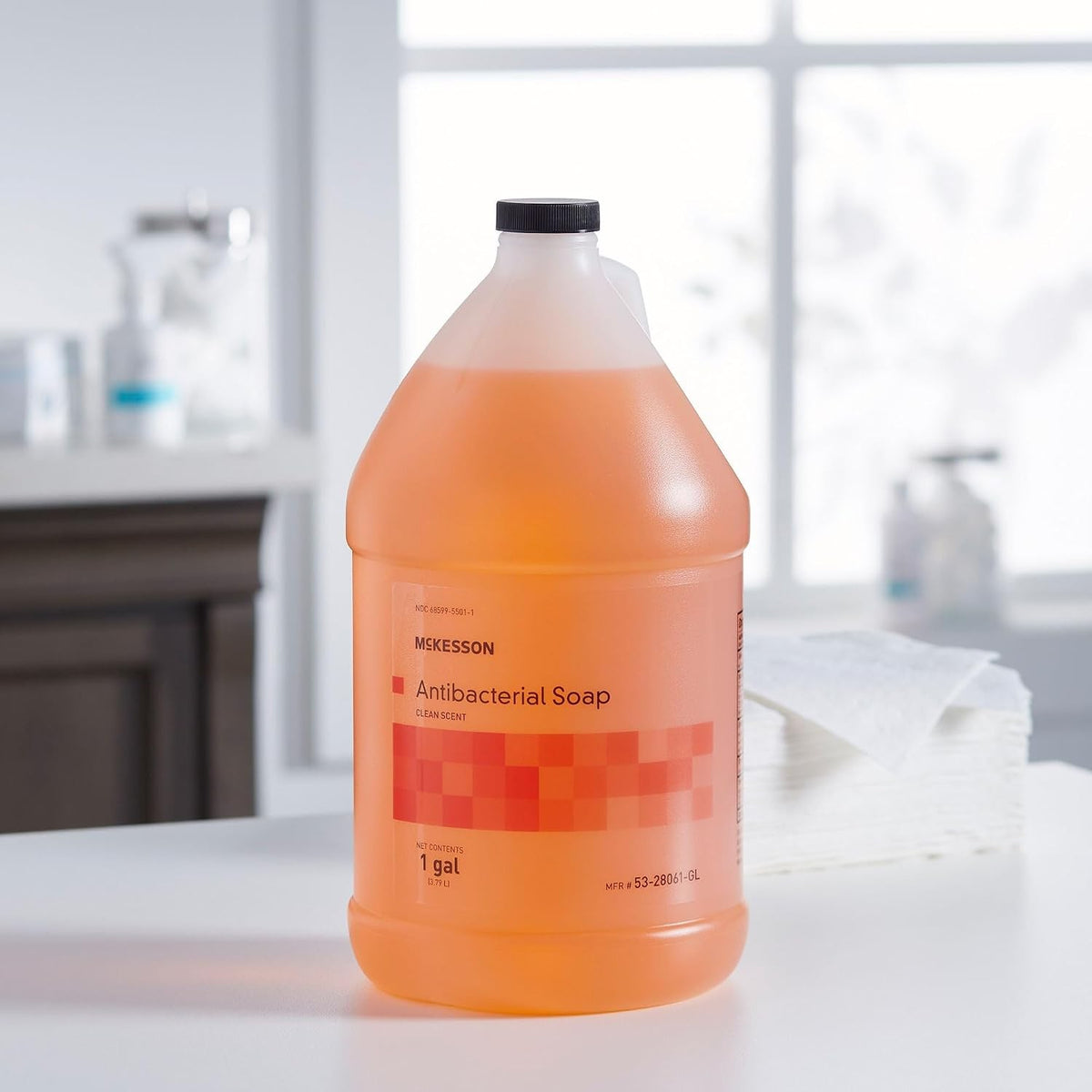 McKesson Antibacterial Soap Liquid, Clean Scent, 1 gal