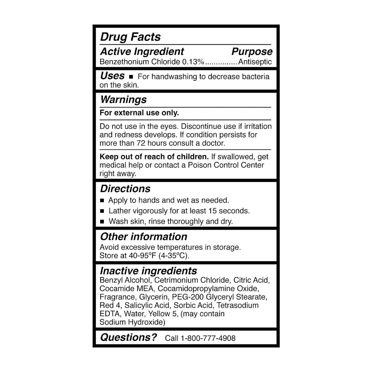 McKesson Antibacterial Soap Liquid, Clean Scent, 8 fl oz