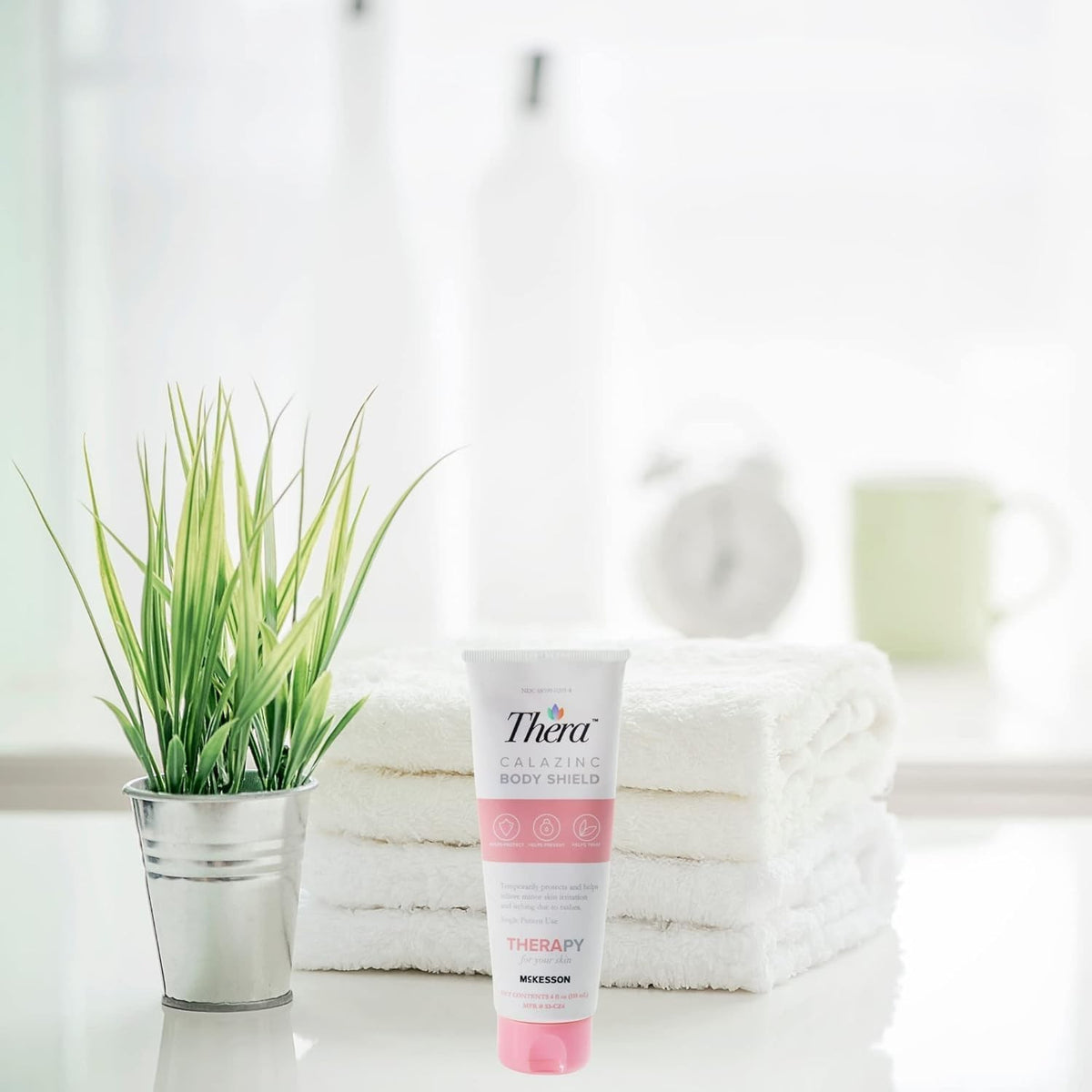 Thera Calazinc Body Shield Cream, 4 fl oz