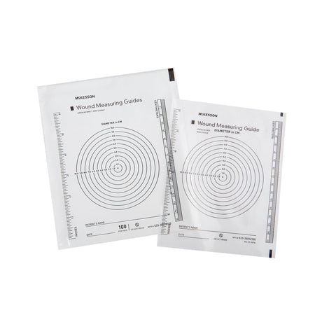 McKesson Wound Measuring Guide Circular Grid, Non-Sterile - 533-30012100 - LL Medico