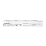 McKesson Wound Measuring Guide Paper Non-Sterile, 6" - 533-LR/50 - LL Medico