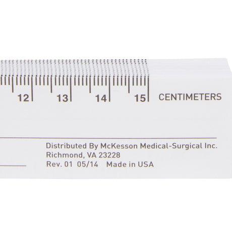 McKesson Wound Measuring Guide Paper Non-Sterile, 6" - 533-LR/50 - LL Medico