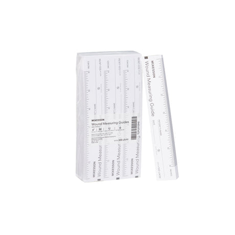 McKesson Wound Measuring Guide Paper Non-Sterile, 6" - 533-LR/50 - LL Medico