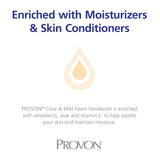 Provon Clear & Mild Foam Handwash, 1,200 mL Refill Bottle
