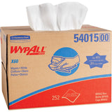 WypAll GeneralClean x 60, Multipurpose Task Wipe, White, Hydroknit, NonSterile, Disposable, 11.1 x 16.8" - 54015 - LL Medico