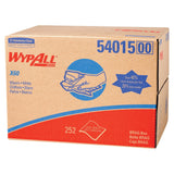 WypAll GeneralClean x 60, Multipurpose Task Wipe, White, Hydroknit, NonSterile, Disposable, 11.1 x 16.8" - 54015 - LL Medico
