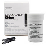 Arkray Glucocard Shine Blood Glucose Test Strips, 50 Count